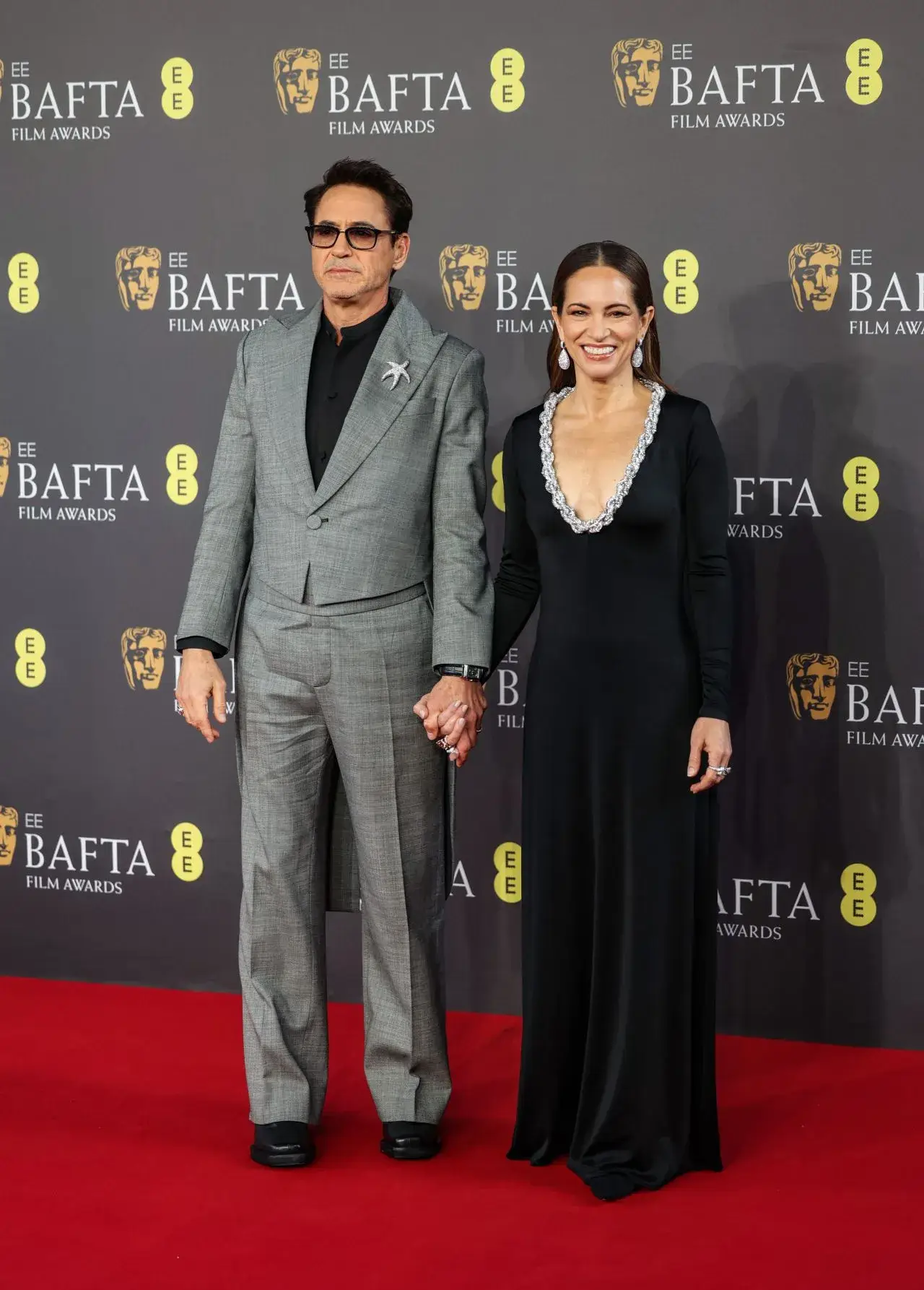 SUSAN DOWNEY IMAGES AT 2024 EE BAFTA FILM AWARDS IN LONDON